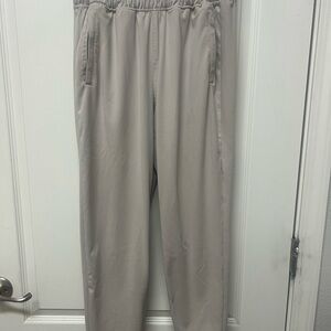 Yogalicious Cream Sweatpants Relaxed Fit Joggers